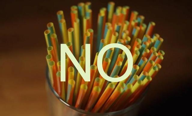 say no to plastic straws
